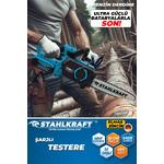 STAHLKRAFT STH 6162 58VF 30 Cm Pala Kömürsüz Akülü Dal Ağaç Bıçkı Kesme Motoru Testere Makinesi